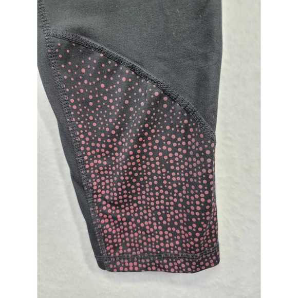 Black and Raspberry Tangerine Capri Athletic wear Sz M - Picture 3 of 8